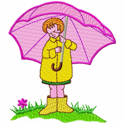 Characters Embroidery Design 11